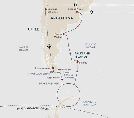 Antarctica & Falklands Expedition From Punta Arenas to Buenos Aires ...